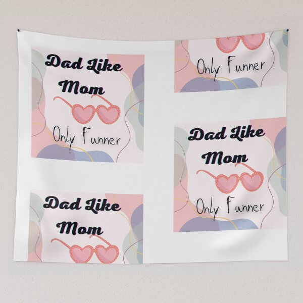 Item preview, dad mom  only funner designed and sold by HdanRDesign.