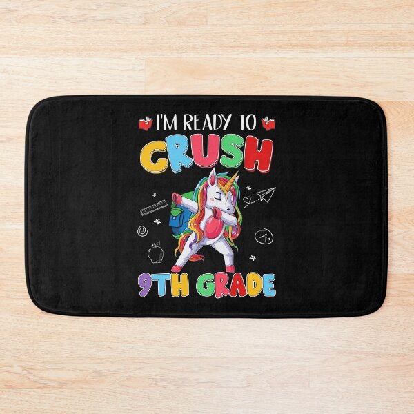 Item preview, I'm Ready To Crush 9th Grade Dabbing Unicorn Back to School Girls designed and sold by ChristYoung90.