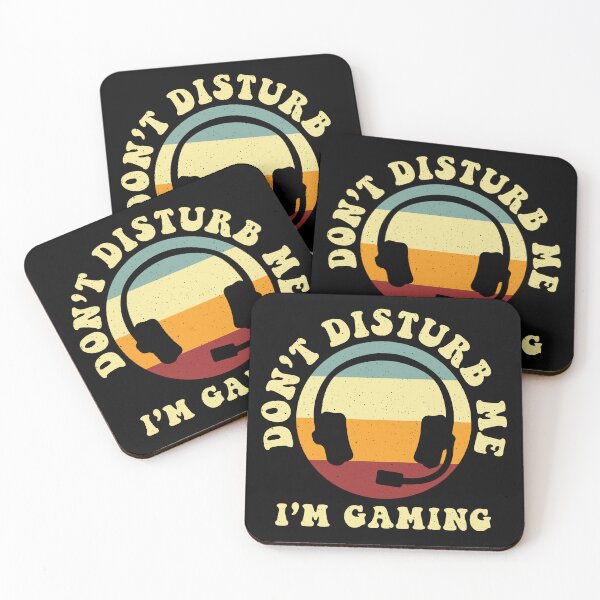Item preview, Retro Don't Disturb Me Im Gaming designed and sold by Whimsical  Thinker.