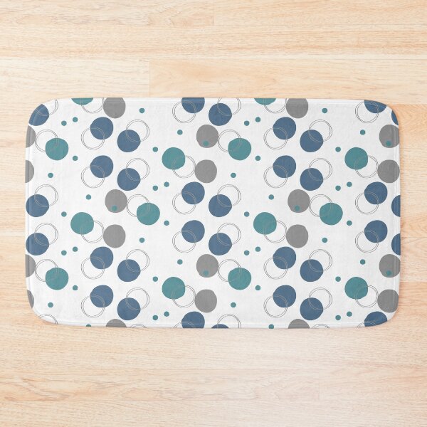 Item preview, Circle patterns -Blue and Grey designed and sold by noiramcreates.