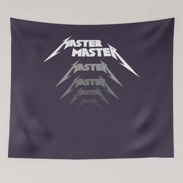 Item preview, Needed Gifts Music Metallica Lyrics Master Master designed and sold by MikeJacobs.