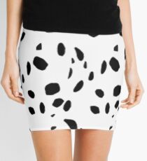 Dalmatian Print Mini Skirt