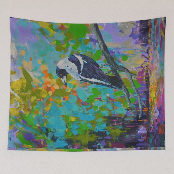 Item preview, Dapple Dapple, Australian Magpie designed and sold by Cat Leonard.