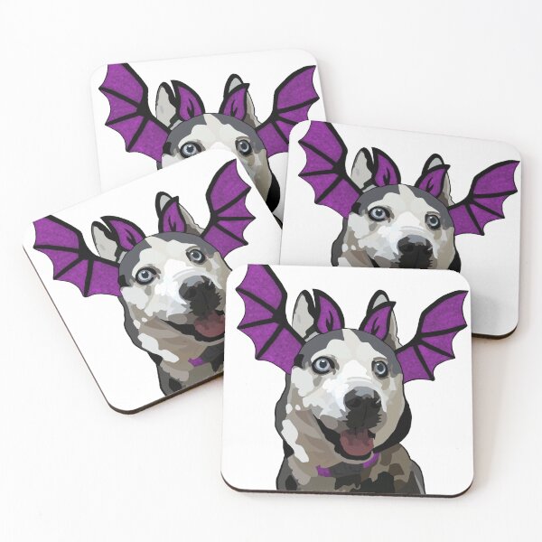 Item preview, Husky Bat designed and sold by PeculiarRaven.