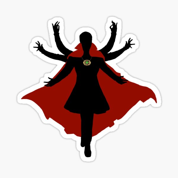 Item preview, Dr Strange silhouette  designed and sold by 1Creative-Name.