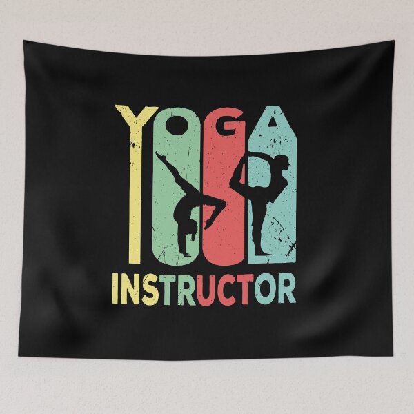 Item preview, Yoga Instructor Vintage Retro designed and sold by Elixir Designs.