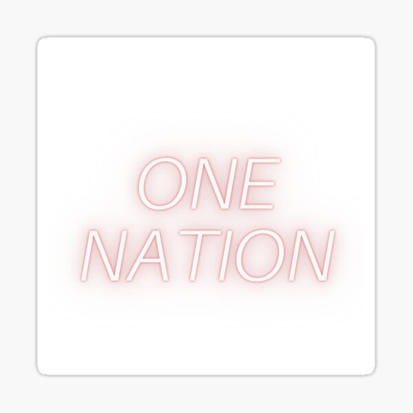 Item preview, One nation T-shirt  designed and sold by Malshan.