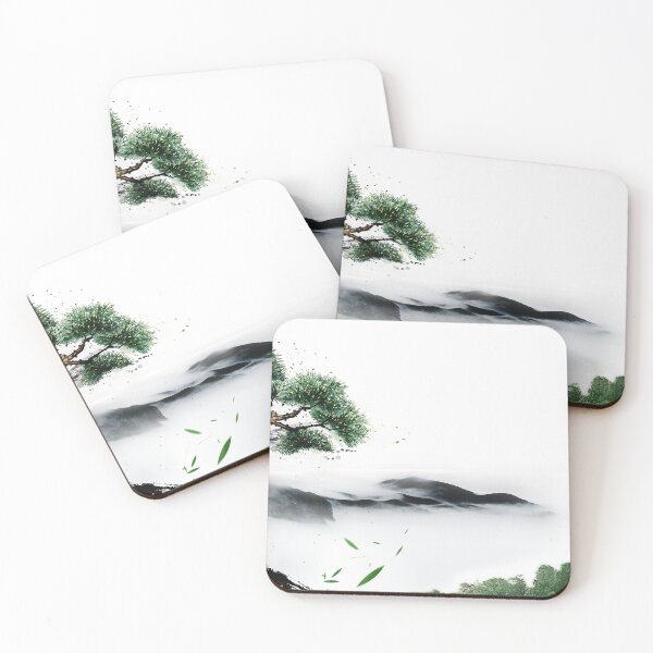 Item preview, Green pines are evergreen, green in winter, and they have the character of being proud of snow and frost. designed and sold by zenger2021.