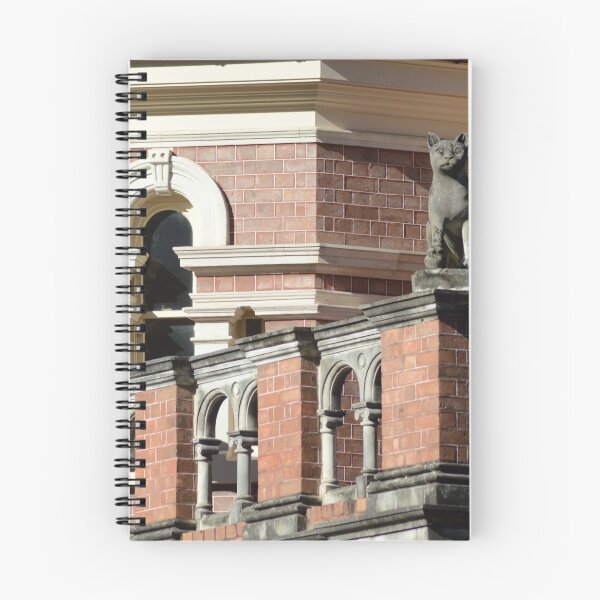 Item preview, Cat on a mansion roof designed and sold by Kerry LeBoutillier.
