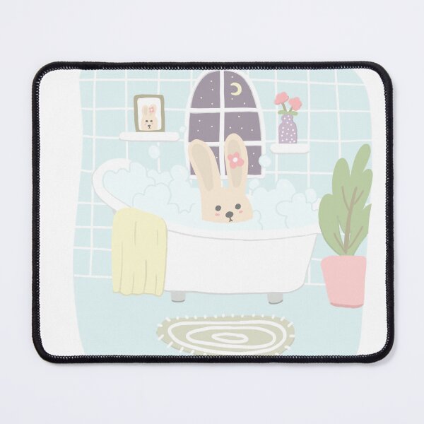 Item preview, Bunny in the shower designed and sold by Nanayudhistira.
