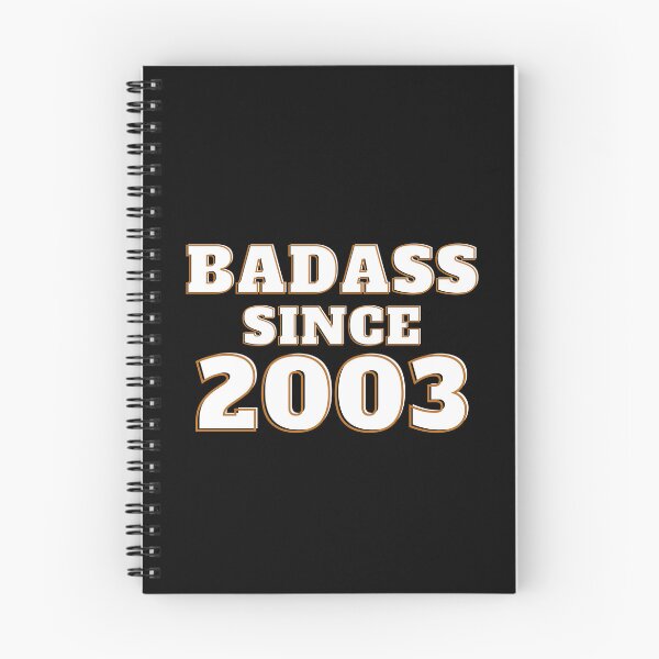 Item preview, Badass Since 2003 - Birth Year designed and sold by Avani01.