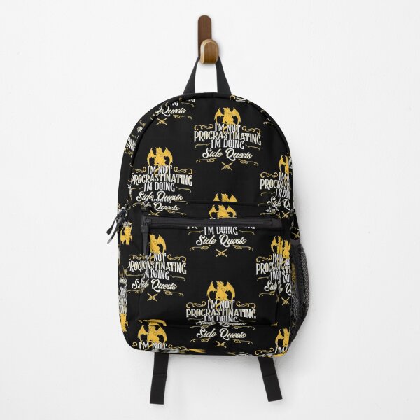 Item preview, Not Procrastinating Side Quests Funny designed and sold by Louie Robel.