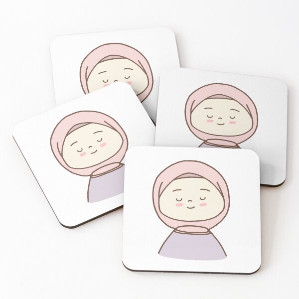 Item preview, Cute hijab woman in pastel designed and sold by Nanayudhistira.