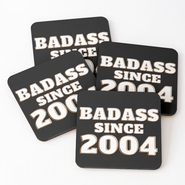 Item preview, Badass Since 2004 - Birth Year designed and sold by Avani01.