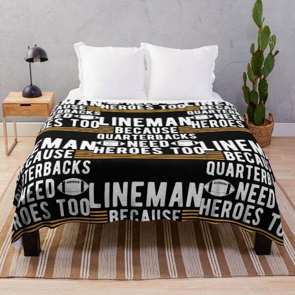 Item preview, Pancakes Served Daily American Football Offensive Lineman,Lineman Because Quarterbacks Need Heroes designed and sold by Louie Robel.