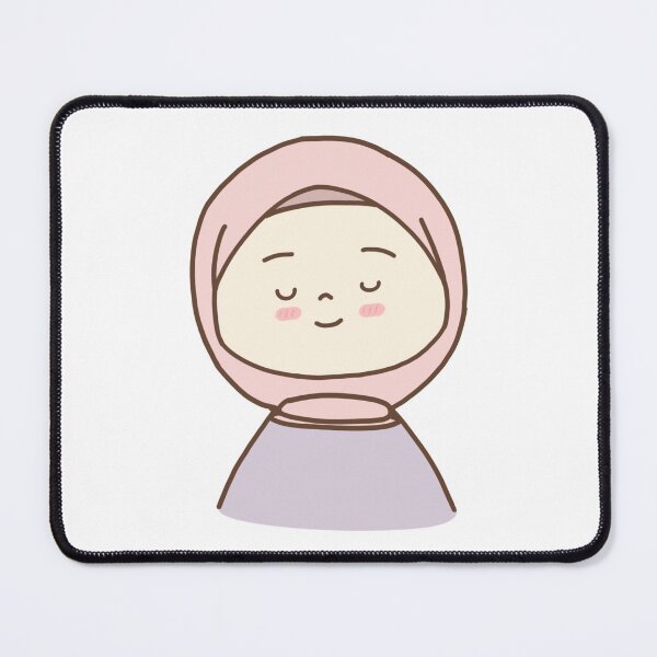 Item preview, Cute hijab woman in pastel designed and sold by Nanayudhistira.