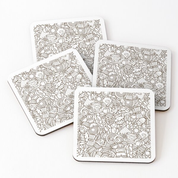 Item preview, Coffee Seamless Pattern designed and sold by Wanc Designs.