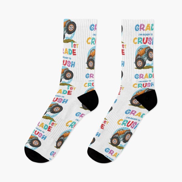 Item preview, Kids Im Ready To Crush 1st Grade Monster Truck designed and sold by R&BApparel.