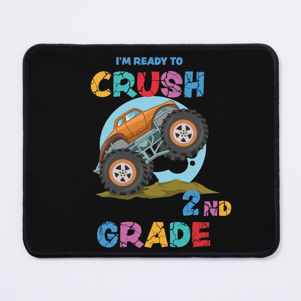 Item preview, Kids Im Ready To Crush 2nd Grade Monster Truck designed and sold by R&BApparel.