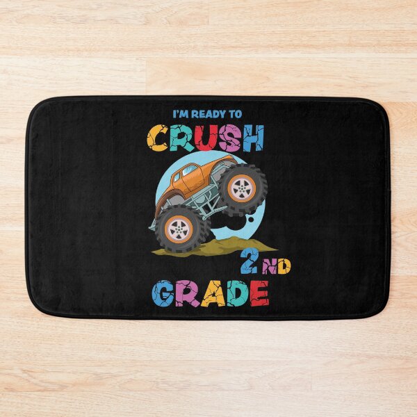 Item preview, Kids Im Ready To Crush 2nd Grade Monster Truck designed and sold by R&BApparel.