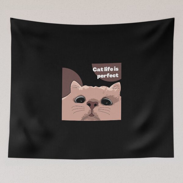 Item preview, Cat life is perfect  designed and sold by Markkobayastore.