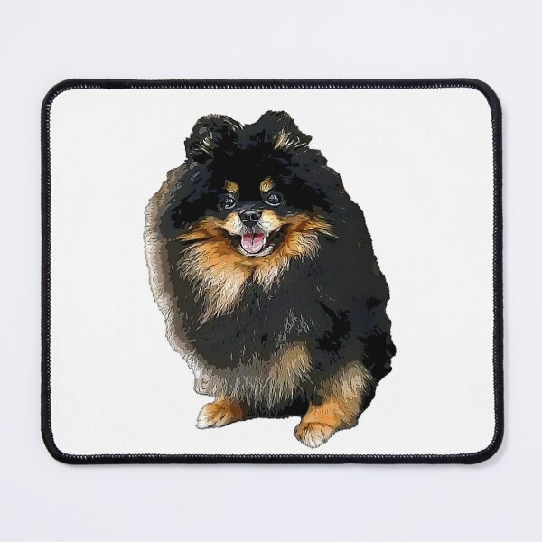 Item preview, Pomeranian Black and Tan Cute Puppy Dog designed and sold by ElegantCat.