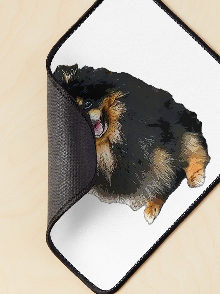 Pomeranian Phone Case Wallet - Tan