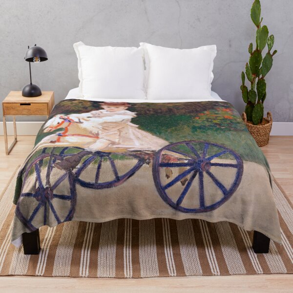 Item preview, Jean Monet on His Hobby Horse Painting by Claude Monet designed and sold by Tamas Das.