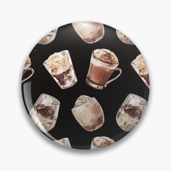 Item preview, Korean Coffee Pattern Seamless Watercolor designed and sold by Wanc Designs.
