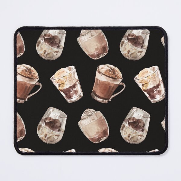 Item preview, Korean Coffee Pattern Seamless Watercolor designed and sold by Wanc Designs.