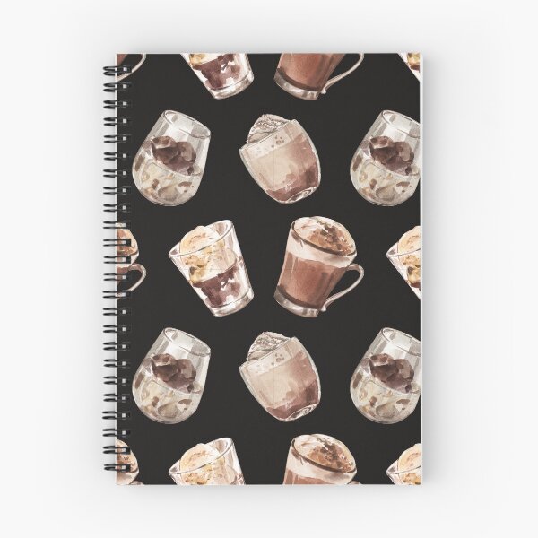 Item preview, Korean Coffee Pattern Seamless Watercolor designed and sold by Wanc Designs.