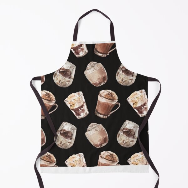 Item preview, Korean Coffee Pattern Seamless Watercolor designed and sold by Wanc Designs.