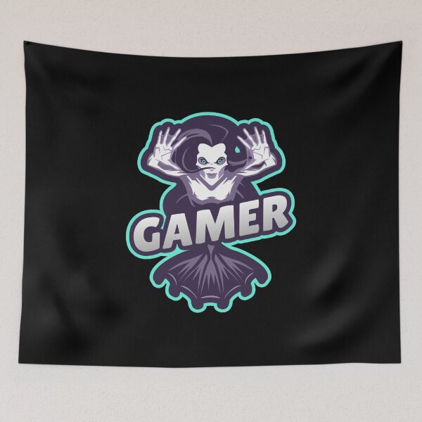 Item preview, Gamer with Fantasy Evil Nymph designed and sold by PRIVARSHU.