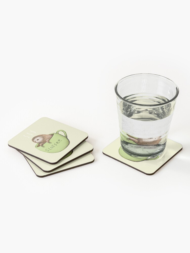 Alternate view of Sloffee Coasters (Set of 4)