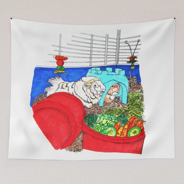 Item preview, Guinea Pigs in a cage designed and sold by Adamzworld.