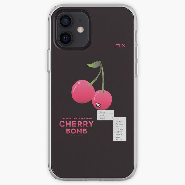 bombe de cerise: sélectionnez Coque souple iPhone
