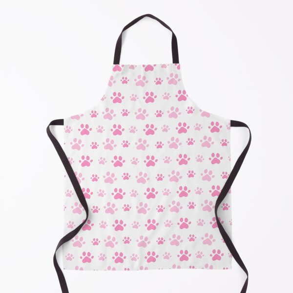 Item preview, Adorable Pink Cat Paw Seamless Pattern designed and sold by wynart.