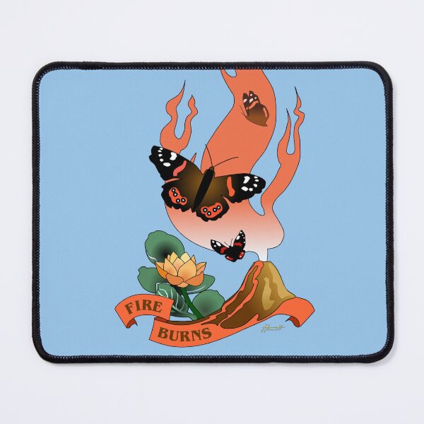 Item preview, Fire Burns designed and sold by Patricia Howitt.