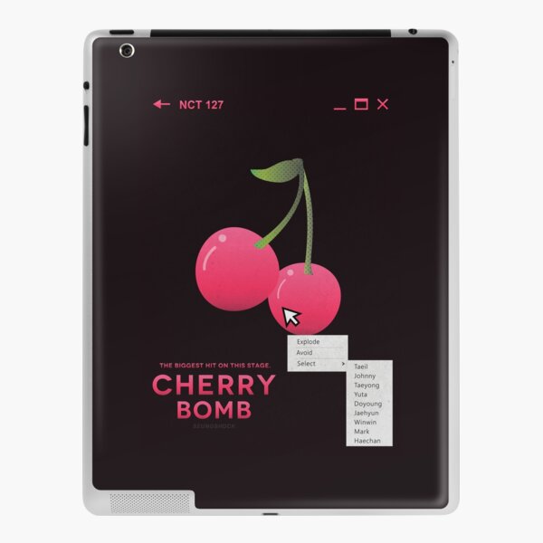 cherry bomb: select iPad Skin