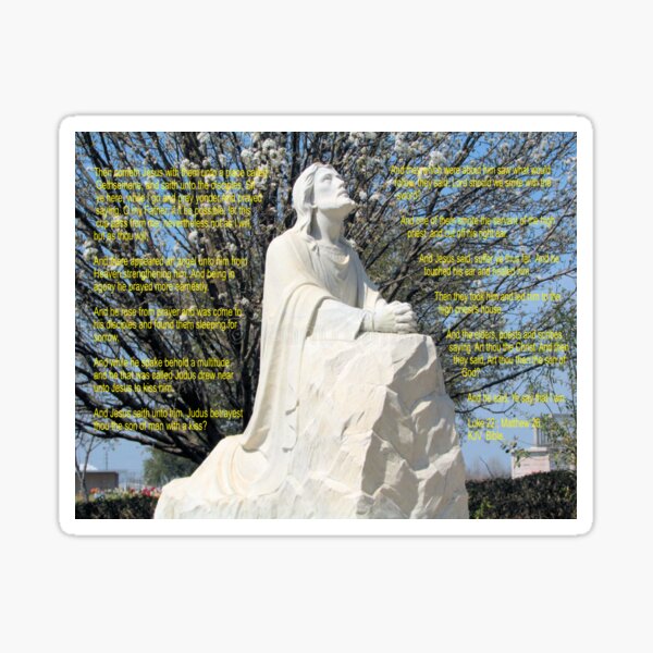 Item preview, Gethsemane Prayer Art designed and sold by Alicefish.