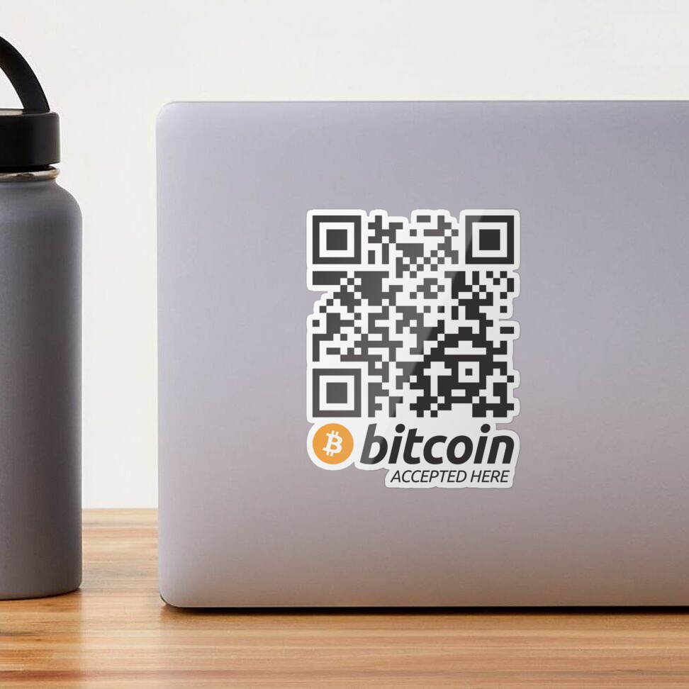 Bitcoin Accepted Here QR Code