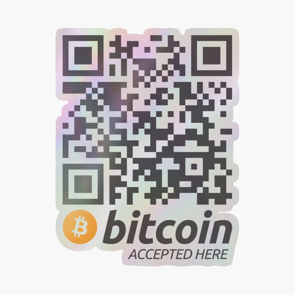 Bitcoin Accepted Here QR Code
