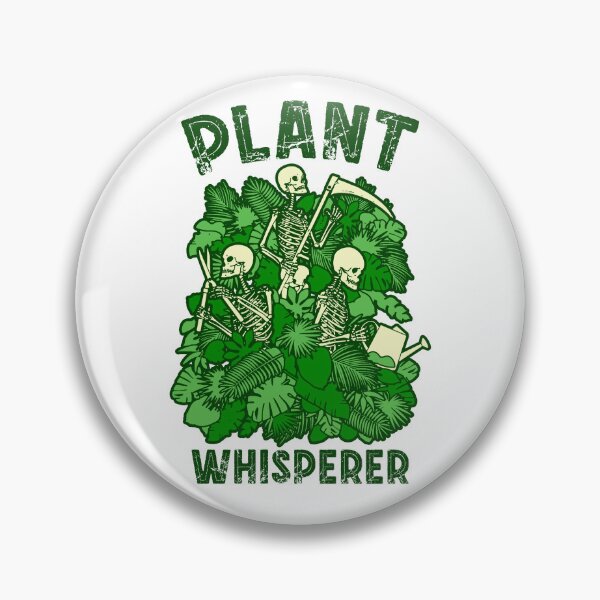Item preview, Plant Whisperer Funny Gardening Goth Skeleton Gardener designed and sold by GrandeDuc.
