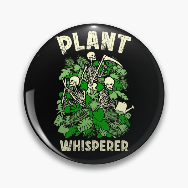 Item preview, Plant Whisperer Funny Gardening Goth Skeleton Gardener designed and sold by GrandeDuc.