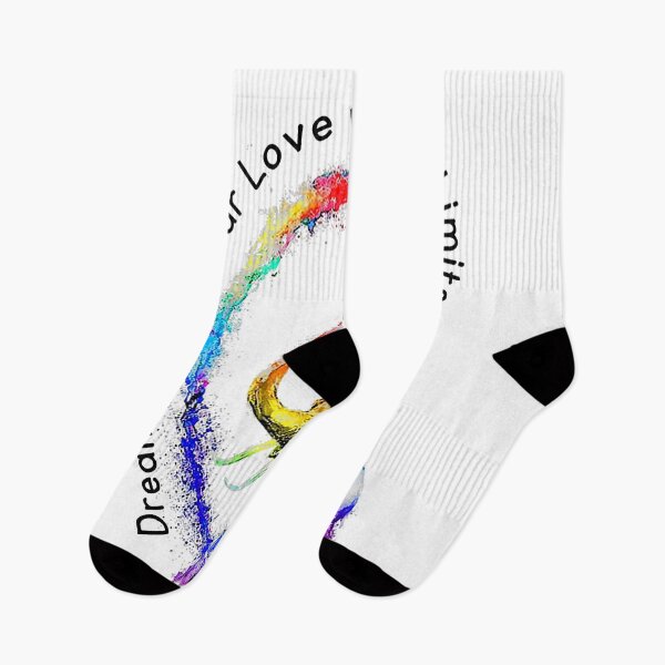 Item preview, Dream Without Fear Love Without Limits Elephant LGBT designed and sold by GardNewerd.