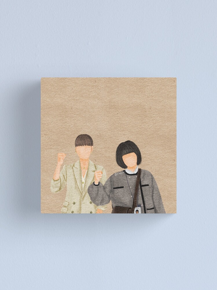 "Extraordinary Attorney Woo Woo young woo & Choi su yeon" Canvas