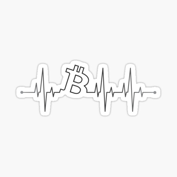 Item preview, Bitcoin Heartbeat Flatline designed and sold by goodspy.
