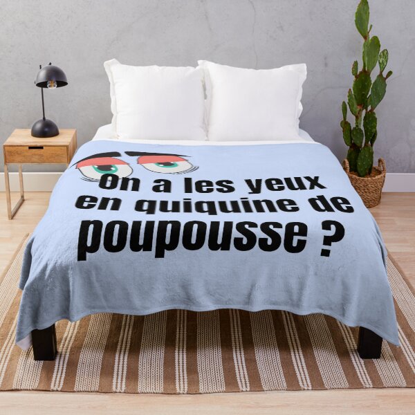Item preview, Do we have the quiquinine eyes of a doll? Belgian expression which means We have small eyes designed and sold by PausePapote.