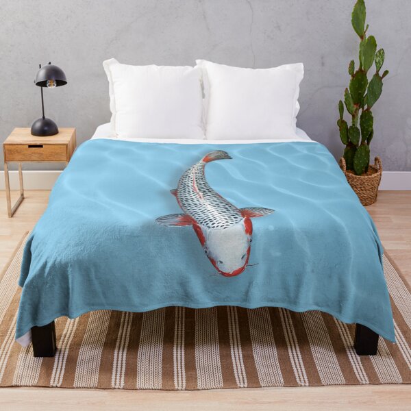 Item preview, Koi Fish Asagi in Blue Pool designed and sold by Koiartsandus.