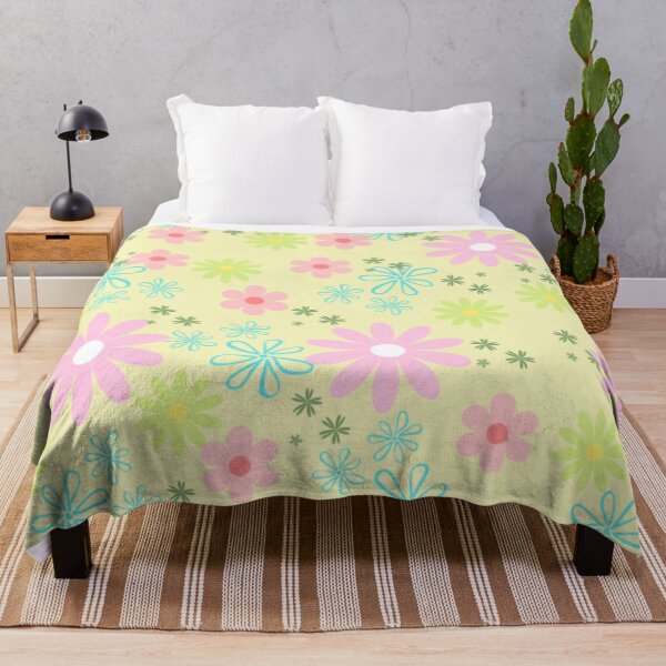 Item preview, Yellow Floral Pattern designed and sold by Christie Olstad.